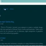 Developer Rewrites Popular Jekyll Tufte Blog Theme in Python to Streamline Publishing Workflow