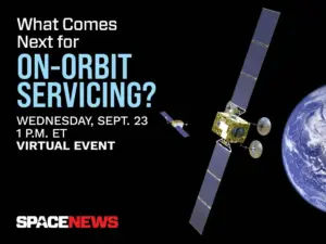 Industry Leaders to Convene for SpaceNews Virtual Event on the Future of On-Orbit Servicing and In-Space Logistics