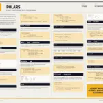 KDnuggets Releases New Cheat Sheet for High-Performance Data Processing with Polars