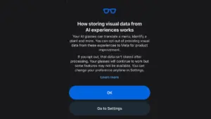 Meta Rolls Out Privacy Setting Allowing Users to Opt Out of AI Training via Smart Glasses Visual Data