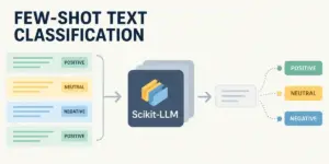 Bridging Traditional Machine Learning and Large Language Models: An Introduction to Scikit-LLM for Few-Shot Text Classification
