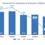 Global PC Shipments Plummet: IDC Reports 20 Percent Year-Over-Year Decline in Q3 2026