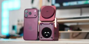 Kuxiu Releases Stunning Burgundy D5 Charging Station Designed to Match the New iPhone 18 Pro
