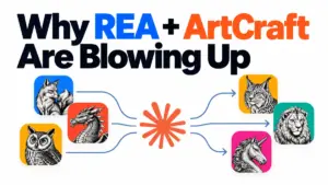 The Rise of AI Software Clones: How REA and ArtCraft Are Going Viral and Challenging Big Tech
