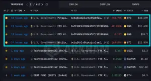 U.S. Government Transfers Over $100 Million in Seized Cryptocurrency