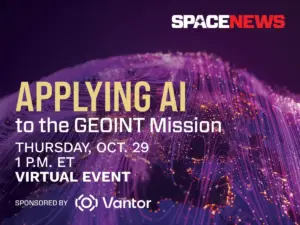 Virtual Event to Explore How Artificial Intelligence is Transforming the Future of Geospatial Intelligence